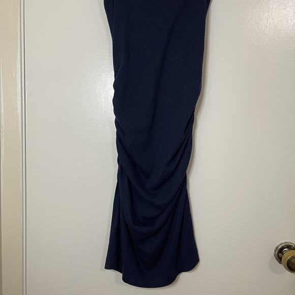 NWOT Michael Stars Demi Ribbed bodycon tank dress nocturnal blue 2557 Medium - Picture 6 of 6